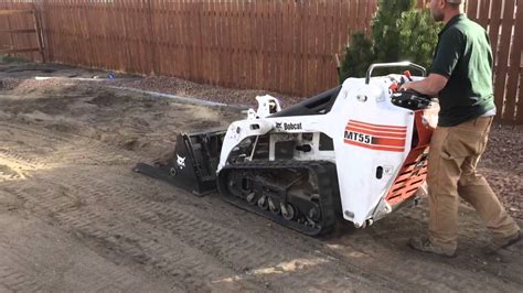 mini skid steer leveling yard|mini skid steer for garden.